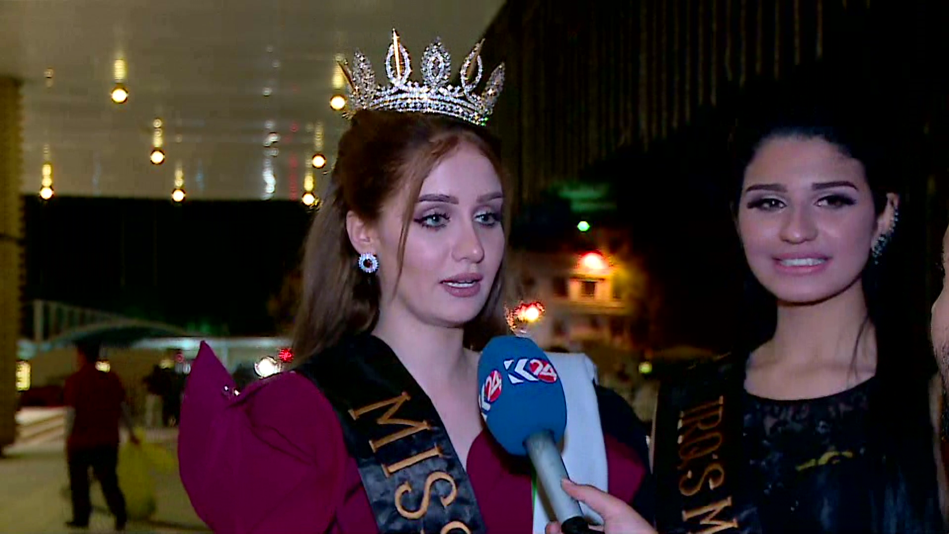 Miss Iraq Vian Amer Noori during the Miss Iraq Pageant ceremony in Baghdad, Iraq, May 25, 2017. (Photo: Kurdistan24)